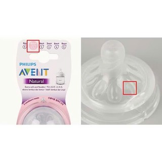 [CHÍNH HÃNG] Núm ti Philips Avent Natural đủ size ( tách lẻ)