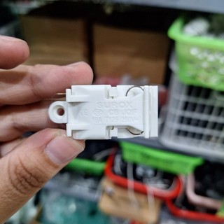 Bộ ba món linh kiện ấm siêu tốc [Trắng Tốt] : chân ấm, chân đế, công tắc