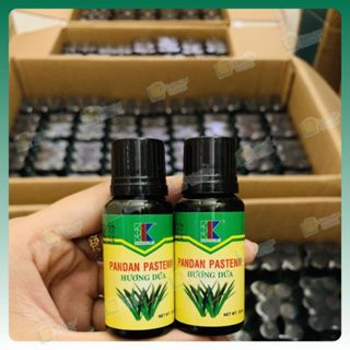 Hương lá dứa (lá nếp) có màu 3K chuyên dùng cho xôi chè, rau câu, bánh mứt - Chai 20ml