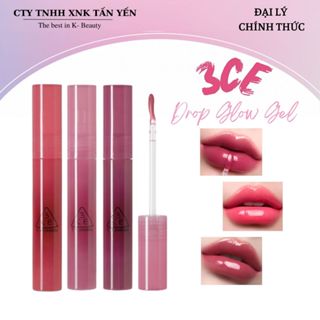  Son Gel Thạch 3CE Drop Glow Gel 4g  Weekend - Very Sure - Neat - Calming  