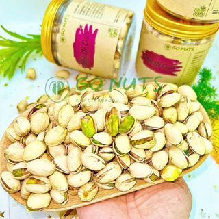 Hạt dẻ cười sấy chín hộp 250g GO NUTS Pistachio không tẩy trắng hỗ trợ giảm cân ăn kiêng
