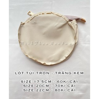 Lót túi tròn