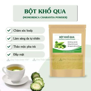 Bột khổ qua 1kg, bột mướp đắng nguyên chất, thơm, mịn, giảm mụn, mờ thâm, dưỡng da, ngừa tiểu đường