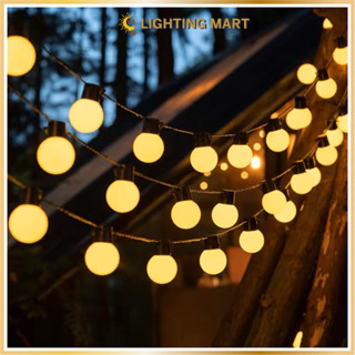 Đèn Cherry Ball 5 Mét, 10 Mét 20 bóng xài điện 220V, đèn trang trí Noel, trang trí phòng ngủ, đèn decor đẹp