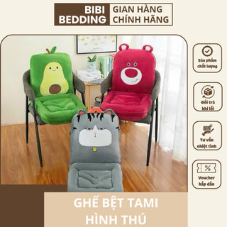  Ghế bệt tami hình thú tựa lưng kích thước 100x50cm - Bibi Beding 