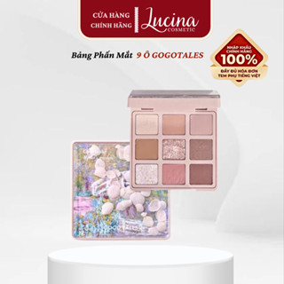 Bảng phấn mắt 9 Ô GOGO TALES  bảng mắt lâu trôi với đa dạng tông màu