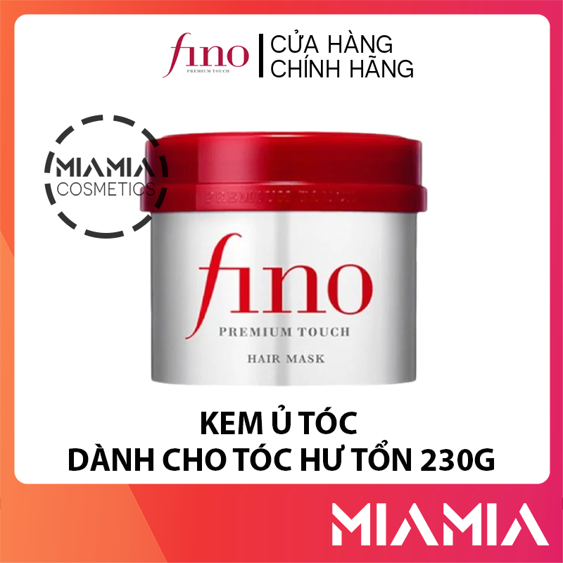 Kem Ủ Tóc Fino Premium Touch Hair Mask Nhật Bản 230g - Ủ Tóc Giúp Phục Hồi Tóc Hư Tổn Chính Hãng