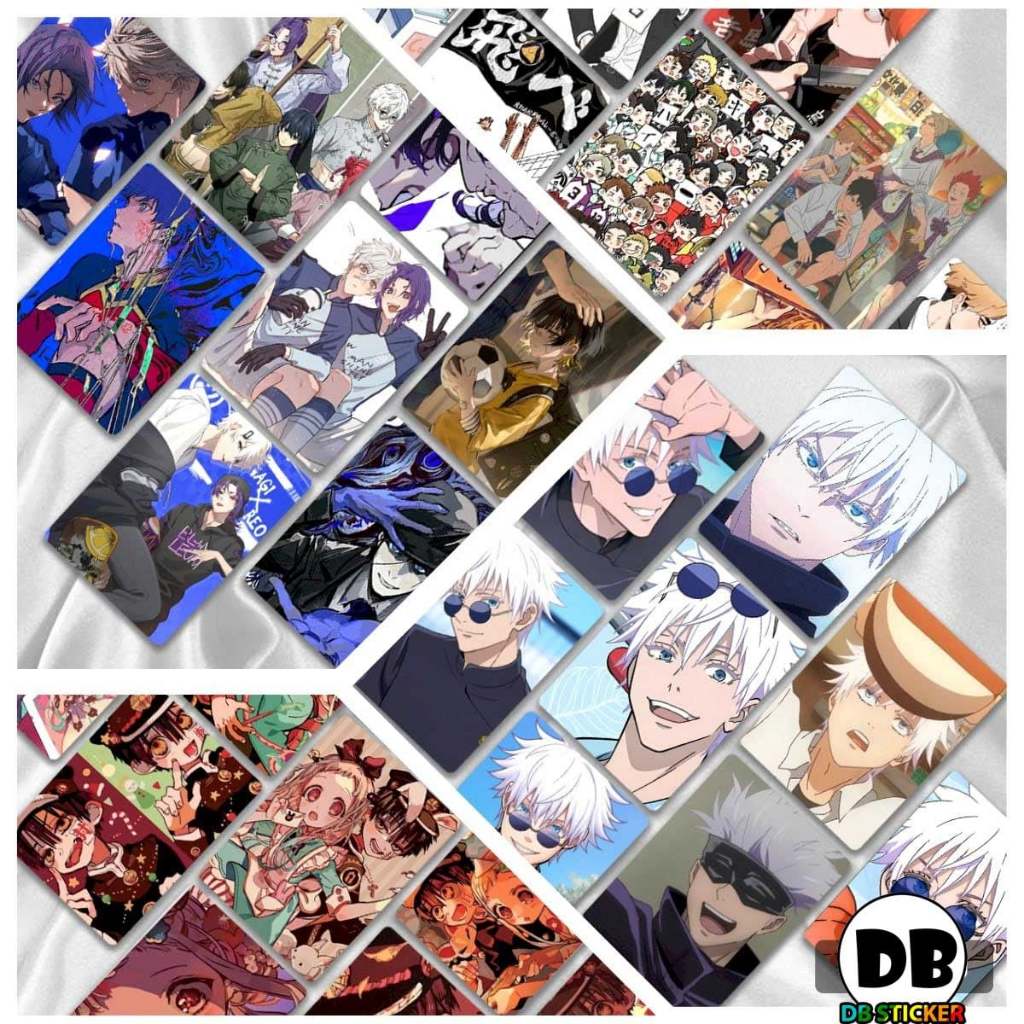 Bộ 50 thẻ ảnh lomo card tổng hợp các mẫu anime HOT nhất