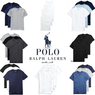 [Bill Us|Ralph Lauren] Set 3 Áo Thun Lót Logo Thêu Chính Hãng Ralph Lauren