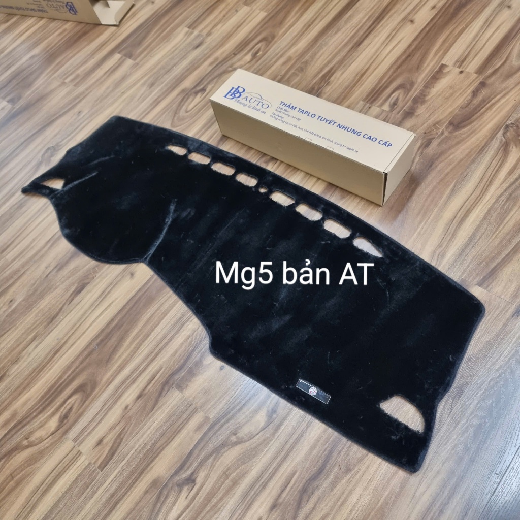 Taplo xe MG5 - Thảm taplo tuyết nhung dùng cho xe MG5 xe MG5 bản AT, đẹp, vừa taplo