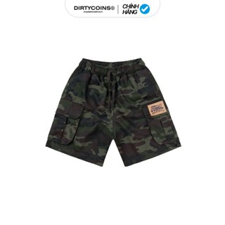 Quần Ngắn DirtyCoins Patched Camo Cargo Shorts