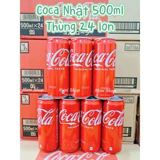 Nước Ngọt COCA COLA NHẬT 500ml ( Thùng 24 lon)