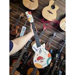 Enya Nova U - Đàn Ukulele cao cấp - Size Concert - Carbon Fiber cao cấp - Kèm phụ kiện chính hãng Enya