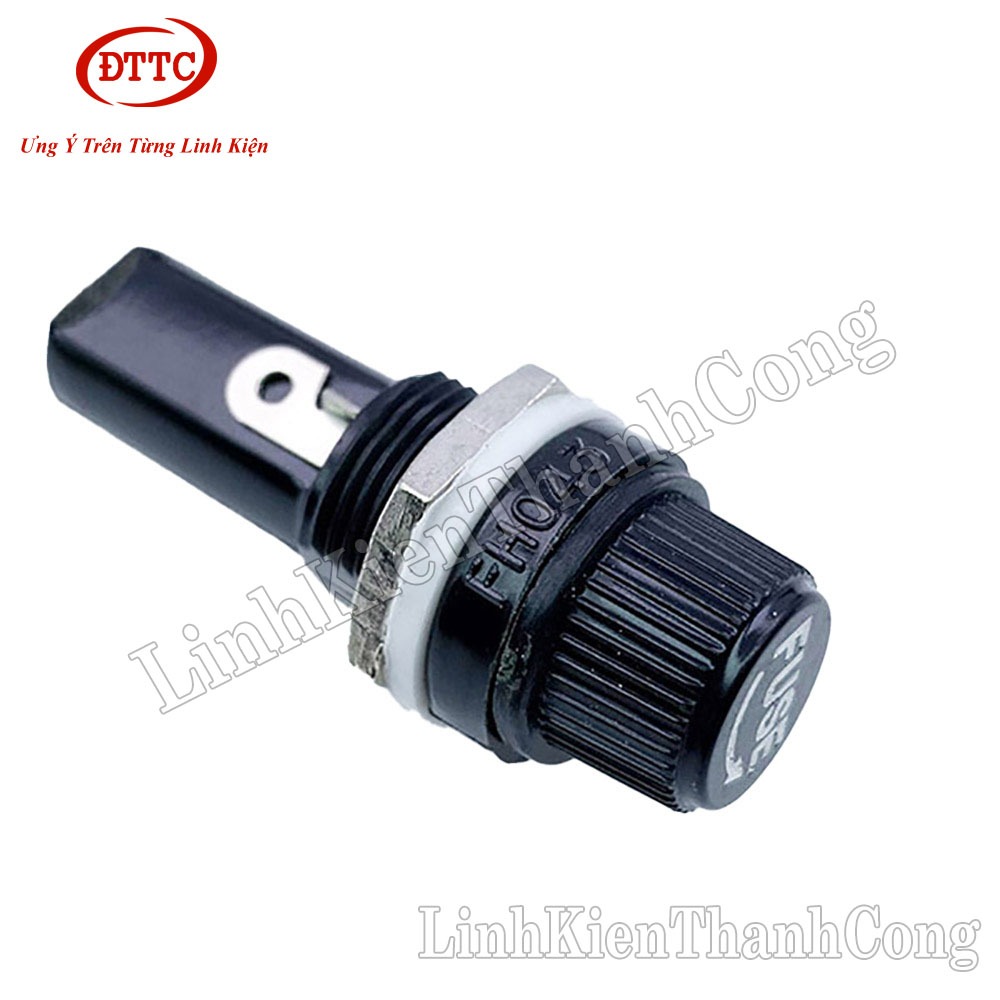 Bộ 3 Chiếc Cầu Chì 15A 250V (Vỏ + Cầu Chì 6x30mm)