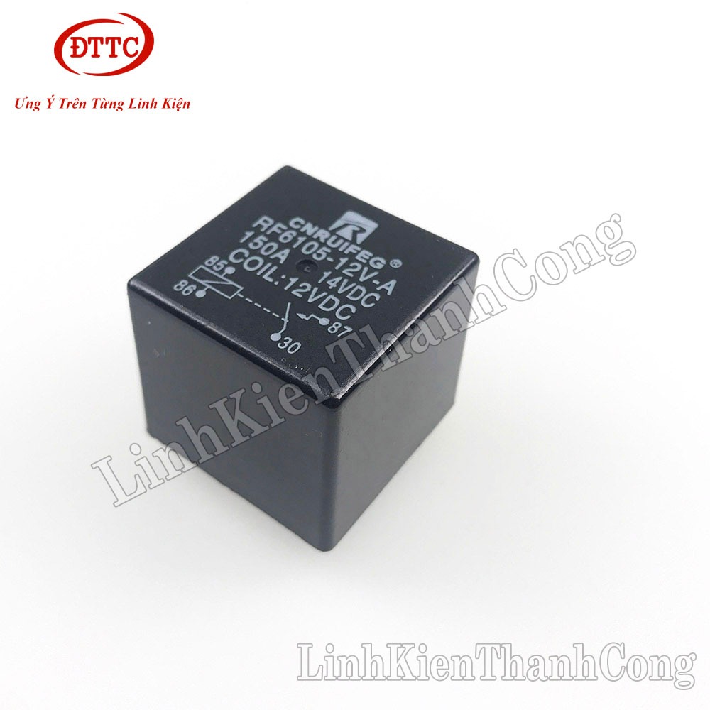 Relay 4 chân 12VDC 150A