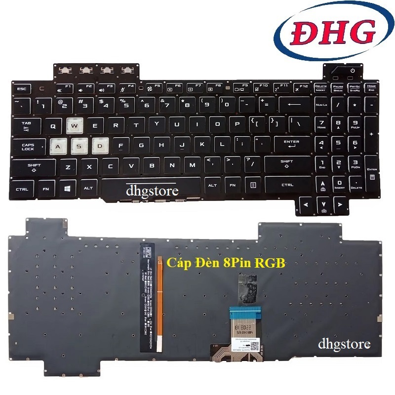 Bàn phím laptop Asus TUF Gaming FX705 FX705G FX705GM FX705GB FX95 FX95G FX95DU FX705GD FX705D FX705A