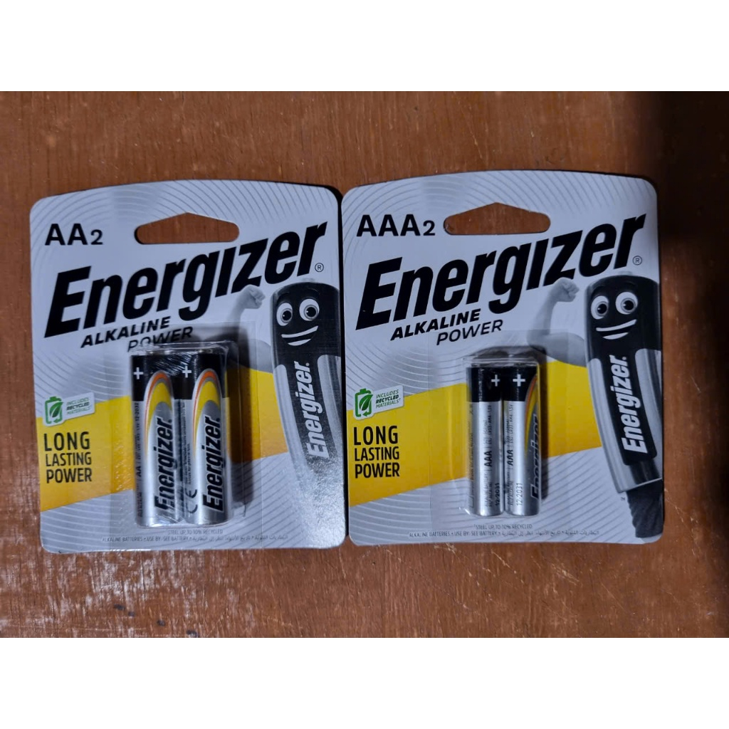 Pin ENERGIZER Alkaline Power AA - AAA vỉ 2 viên