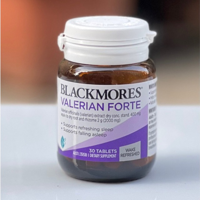 Blackmores Valerian Forte 30 viên hỗ trợ ngủ ngon của Úc
