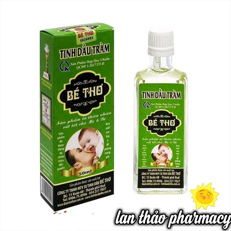 TINH DẦU TRÀM BÉ THƠ CHAI 50ML