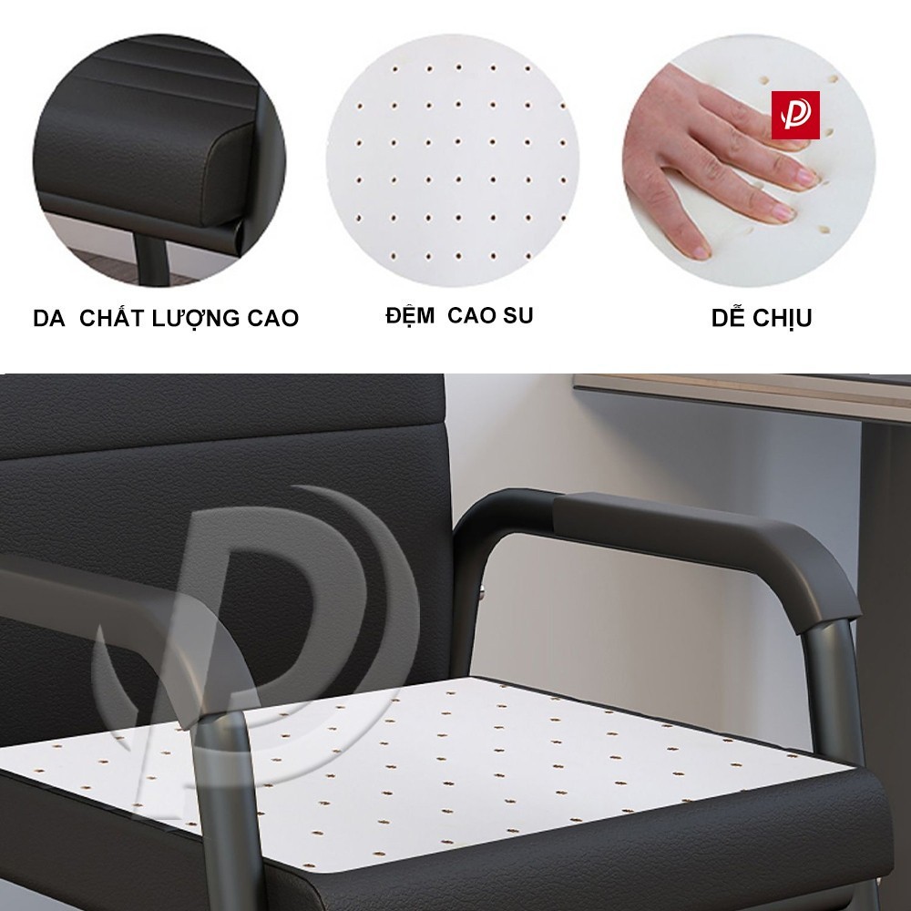 Plas Ghế văn phòng ghế công thái học da chất lượng cao Đệm ghế cao su ổn định và không bị rung lắc | BigBuy360 - bigbuy360.vn