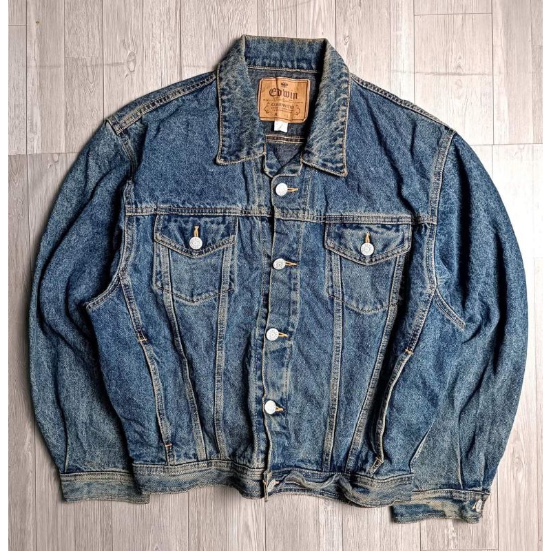 khoác rin edwin 2hand