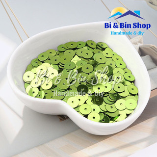 30g Kim Sa Phẳng Màu Kim 5mm Đính Kết Trang Phục, Làm Phụ Kiện Thời Trang