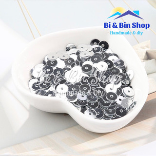 30g Kim Sa Phẳng Màu Kim 5mm Đính Kết Trang Phục, Làm Phụ Kiện Thời Trang