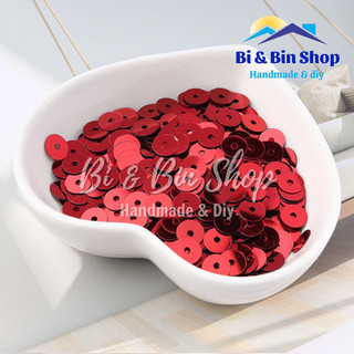 30g Kim Sa Phẳng Màu Kim 5mm Đính Kết Trang Phục, Làm Phụ Kiện Thời Trang