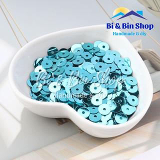 30g Kim Sa Phẳng Màu Kim 5mm Đính Kết Trang Phục, Làm Phụ Kiện Thời Trang