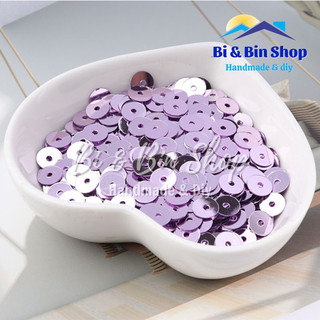 30g Kim Sa Phẳng Màu Kim 5mm Đính Kết Trang Phục, Làm Phụ Kiện Thời Trang