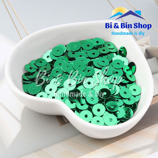 30g Kim Sa Phẳng Màu Kim 5mm Đính Kết Trang Phục, Làm Phụ Kiện Thời Trang