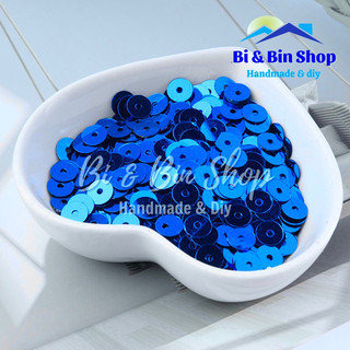 30g Kim Sa Phẳng Màu Kim 5mm Đính Kết Trang Phục, Làm Phụ Kiện Thời Trang