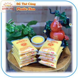  Combo  5-10 BỊCH 500GR  Cát Kim Sa Cát Vàng Lư Hương Để Bát Hương - Bàn Thờ Ông Địa - Đồ thờ cúng Phước Hoa 