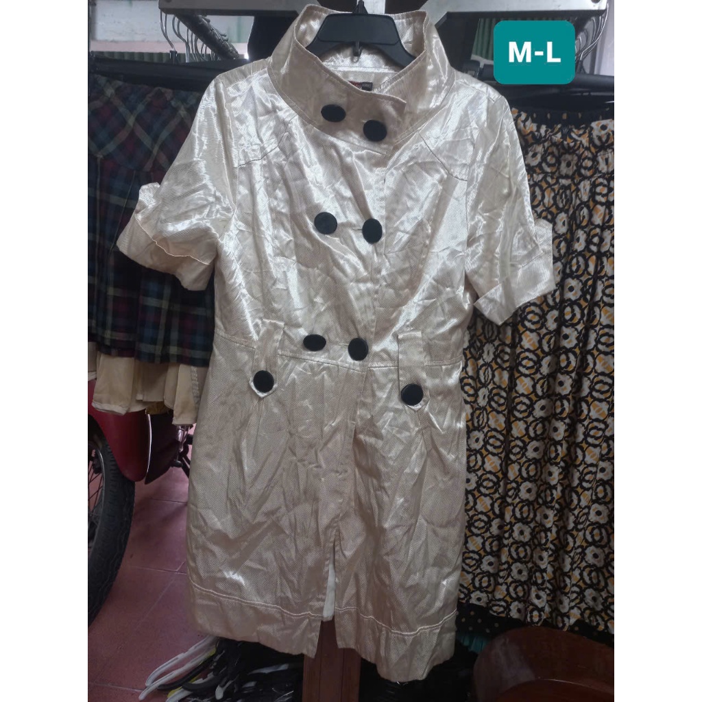 áo khoác măng tô M-L MS88