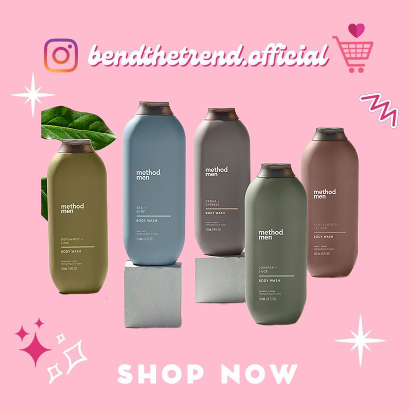 [AUTH-ĐỦ BILL] SỮA TẮM NAM METHOD MEN BODY WASH