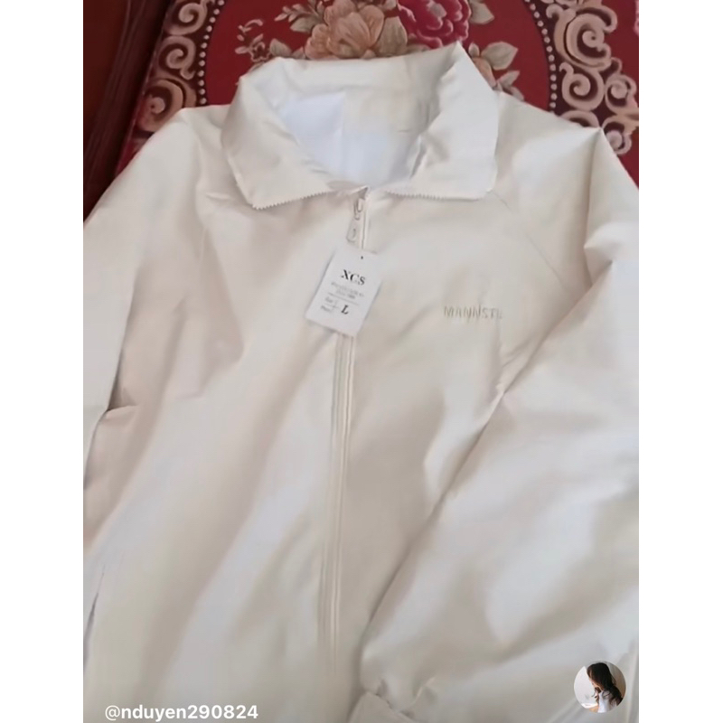 Áo khoác gió nữ form rộng