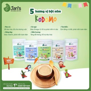 Hạt Nêm Rau Củ Dinh Dưỡng Kodomo Jan’s Cho Bé từ 6m+