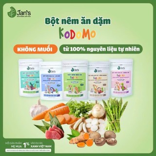 Hạt Nêm Rau Củ Dinh Dưỡng Kodomo Jan’s Cho Bé từ 6m+