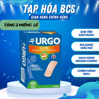  Băng Keo Dán Cá Nhân Urgo  Hộp 102Miếng  - Đảm Bảo Chất Lượng Bảo Vệ Vết Thương 