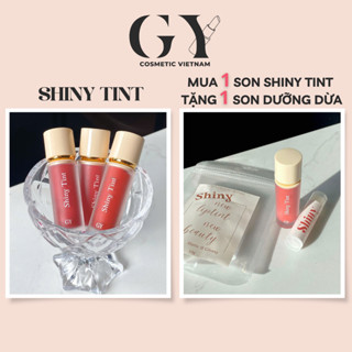 [Chính Hãng] Son Kem Tint Lì Shiny GY COSMETIC Mỹ phẩm Trang điểm Son môi Nữ Women