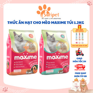 Hạt mèo MAXIME cho mọi lứa tuổi gói 400gr và 1.2kg (Maxime Kitten & Adult)