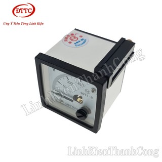 Vôn Kế Cơ AC 99T1-V Đo Áp 0-450VAC 48x48mm