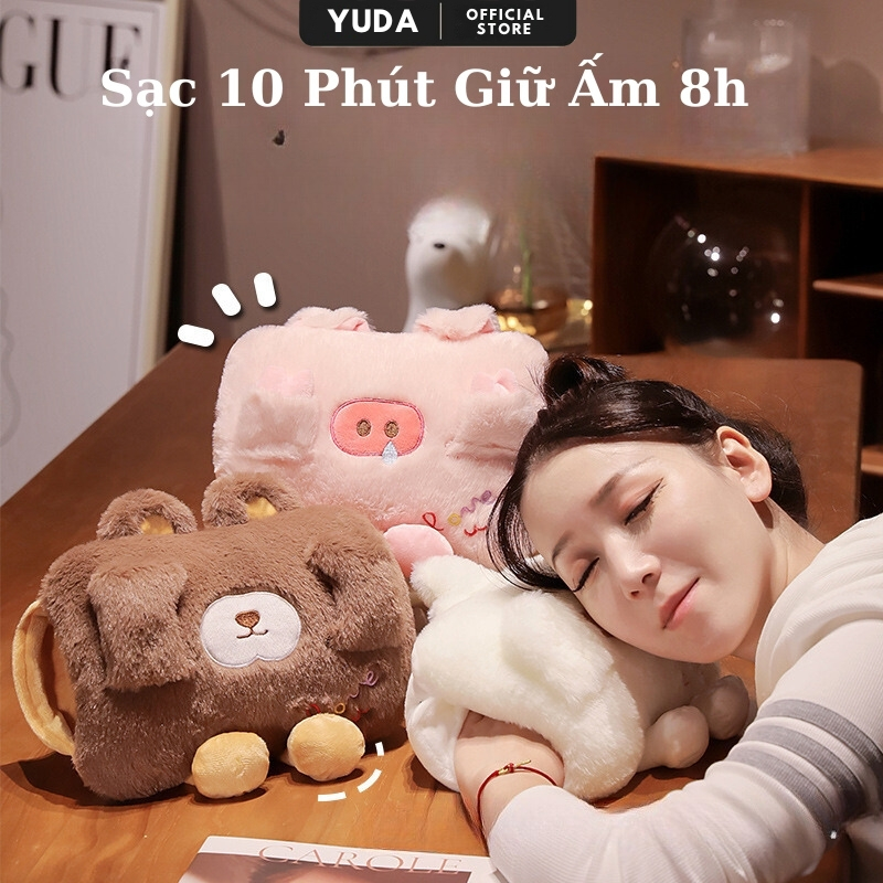  Túi sưởi cắm điện ấm bụng hình thú thời trang mùa đông giữ ấm giữ nhiệt tay chân bụng túi làm ấm dễ thương cute S03 