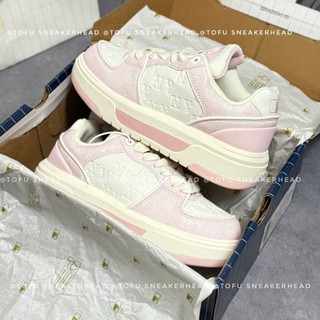  Giày MLB Korea Chunky Liner Classic Mono New York Yankees Pink Giày Chunky Liner Classic Mono New York hồng thấp. 