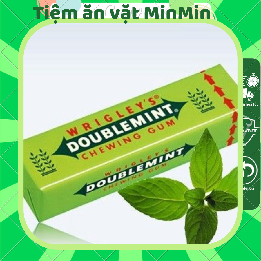 Kẹo Sing- gum bạc hà Doublemint (thỏi 5thanh 13.7gr)