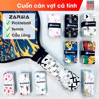 Cuốn Cán Vợt Pickleball Cầu Lông Tennis ZARSIA , Quấn Vợt Cá Tính Chất Lượng Tốt Chống Mồ Hôi Tay