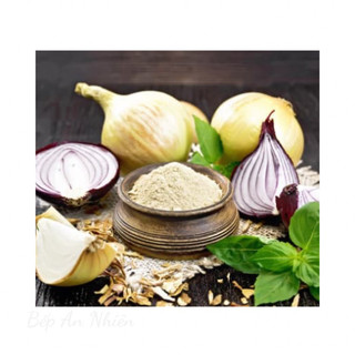 Bột hành nguyên chất 100g, dùng cho tất cả món ăn chế biến từ thịt, cá, bánh, gia vị bếp, nguyên liệu nấu ăn, bột tỏi…