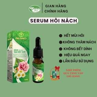 Serum hôi nách THẢO MỘC XANH FAMILY 12ML ngăn ngừa mùi hôi nách hiệu quả giúp nách luôn khô thoáng