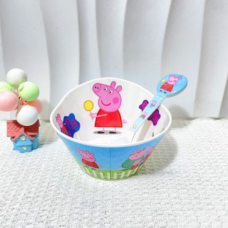 🌸[ PEPPA PIG ] CHÉN BÁT TÔ DĨA LY CỐC