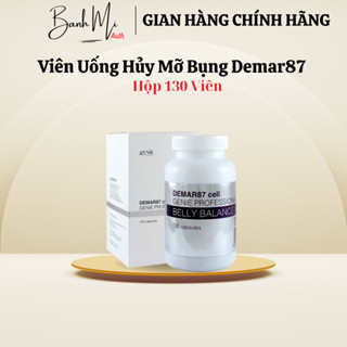 [CHÍNH HÃNG] Viên Uống Giảm Cân Giảm Mỡ Bụng Derma87 Cell Genie Hàn Quốc, Ngăn Sự Tích Tụ Vùng Mỡ Bụng / Hộp 130 Viên